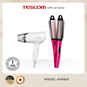 Paket Tescom Ion Hair Dryer NTID292 - Catokan Sisir NTIR1832