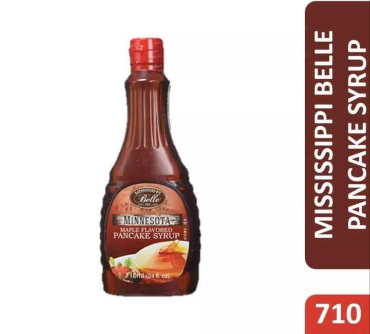 MISSISSIPPI BELLE MINNESOTA MAPLE FLAVORED PANCAKE SYRUP 710ML (rijek