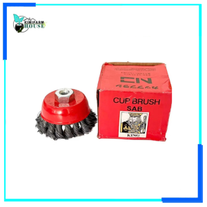 Sikat Kawat Mangkok Kepang Cup Brush 3 Inch Serbaguna
