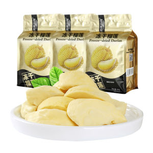 You Ling You Shi Freeze dried Golden Pillow Durian Snack Finest Durian Rich and Creamy 32g/58g 有零有食 冻干金枕头榴莲