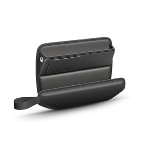 SEAMETAL Car Storage Bag PU Leather Seat Gap Box Car Center Console Side Pocket Universal Slit Gap Filler Car Organizer