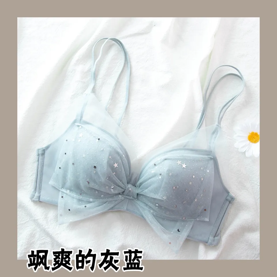 MOON STAR STARRY Star Girl Heart Japanese Small Chest Underwear