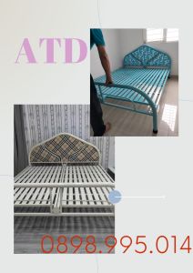 GIƯỜNG SẮT ĐƠN GIƯỜNG NGỦ 2 NGƯỜI 3 NGƯỜI GIÁ RẺ HCM