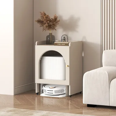 17r4 [48H Shipping] Trendy Ecovacs Robot Vacuum Cleaner Mobile Storage Cabinet Dreame Cloud Whale Stone Base Station Aquarium Floor Cabinet Tea Bar 1M4N8 M2P8B