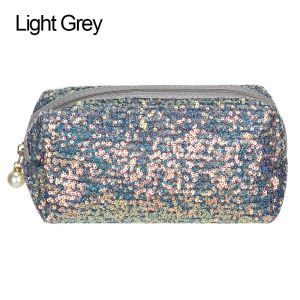 JUNOTERNEY Thời trang Mermaid Sequin Túi xách Bút Túi Mỹ phẩm Lưu Trữ Dây Pouch Trang điểm Túi