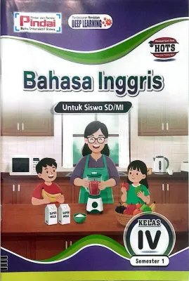 Buku LKS Bahasa Inggris Kelas 4 SD/MI kurikulum Merdeka Semester 1 DEEP LEARNING