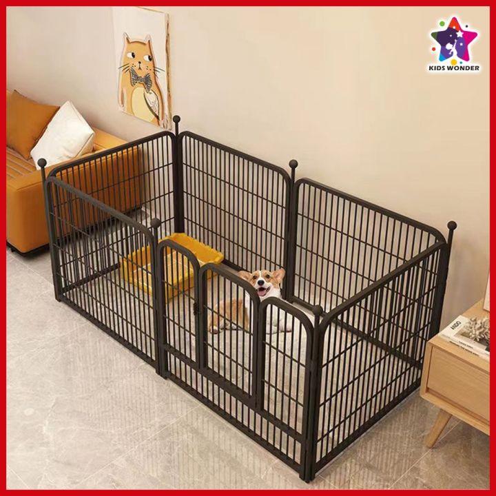 Adjustable Foldable Dog Fence Barrier Indoor Dogs Playpen Pet Corrals