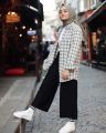 CELANA KULOT JEANS TERBARU WANITA-KULOT JEANS-CELANA PANJANG WANITA-CELANA KULOT LEBAR OOTD WANITA TERBARU DAN TERKINI. 