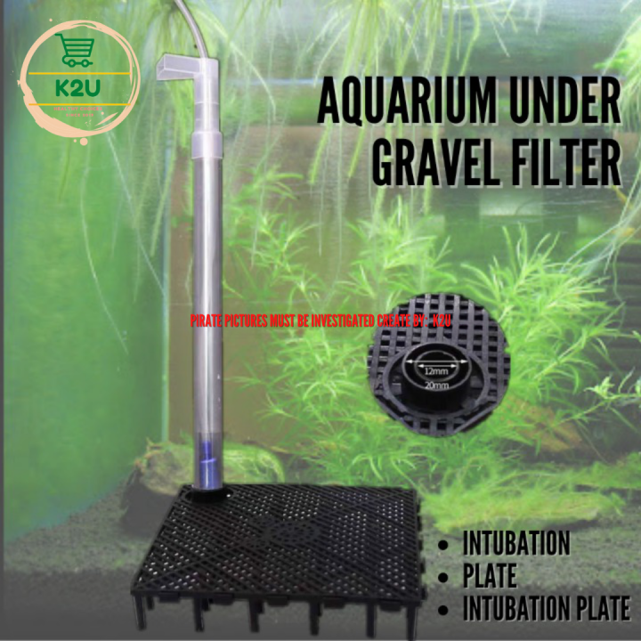 AQUARIUM Under Gravel Filter For Fish Tank Plate/ Intubation Plate | Lazada