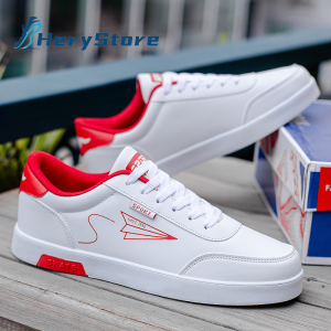 Hery Hot Sale Autumn Mens Shoes Korean Version of the Trend of Casual Sports White Shoes