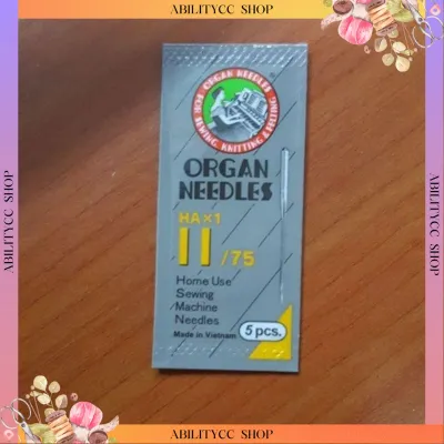Original Organ Needles HA Home Use Sewing Machine Needles Jarum Mesin Portable