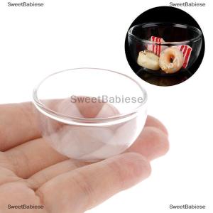 [COD] SweetBabiese 1/12 dollhouse Miniature อุปกรณ์เสริมแก้ว soup PLATE simulation dish Toy