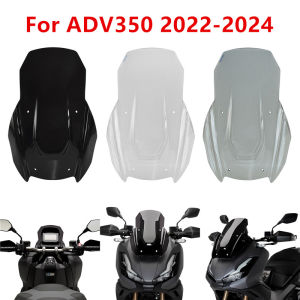 Motorbike For Honda ADV350 ADV 350 2022 2023 2024 4mm Thickness Windscreen Windshield Wind Deflector Shield Screen Visor Glass