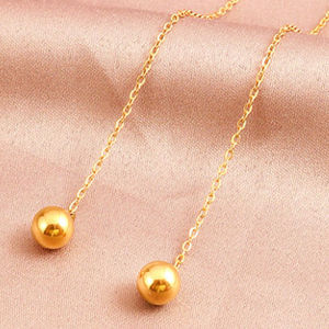 OYJR ต่างหูหัวใจสแตนเลสชุบทอง 18K เกาหลีแฟชั่นผู้หญิงเครื่องประดับ