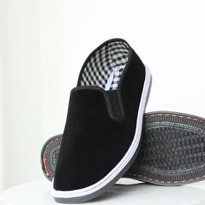 Spring And Autumn MenS Shoes MenS Slip-On Non-Slip Work And Driving Loafers Durable And Versatile Low-Top Shoes