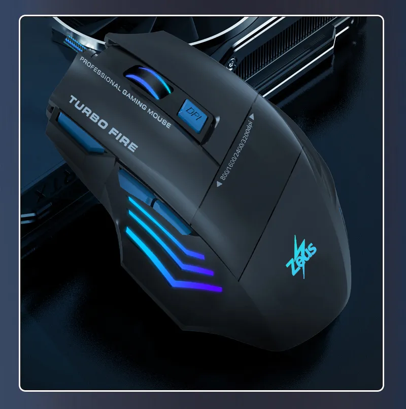 Zeus M330 High Speed Gaming Mouse Multifunctional Mouse 4000 Dpi