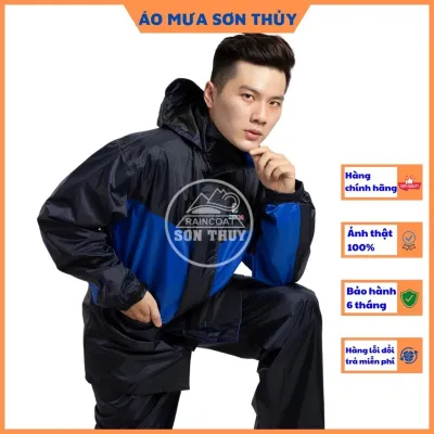 (CHÍNH HÃNG BỘ K4 ) Bộ áo mưa 2 lớp K4 Sơn Thủy - hàng chính hãng - đi mưa chống lạnh đủ size