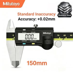 Mitutoyo Digital Vernier Caliper 300mm Digital Metal Caliper Electronic Slide Stainless Steel Digital Ruler Display Caliper Measuring Machinist Tool Accurary 0.01mm