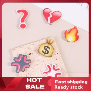 🚚【Local Express Delivery】🚚 Angry Expression Drop Hair Clip Heartbroken Acrylic Hair Clip Funny Side Clip Duckbill Clip Bangs Side Clip Hair Accessories