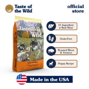Taste of the Wild Puppy Dry Dog Food – High Protein Grain-Free Formula for Healthy Growth