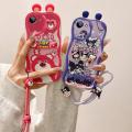 เคสซิลิโคนขอบคลื่นสำหรับ Realme C30 4G C30S Narzo ฝาหลัง50I 3D เคสโทรศัพท์ RMX3623ปลาดาวแพททริกการ์ตูน SpongeBob น่ารักเพลงแมวป้องกันการหล่นพร้อมสายคล้อง. 