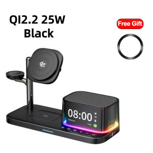 ZUZG เครื่องชาร์จแบตเตอรี่ไร้สายแม่เหล็ก QI2.2เร็วสุดๆ25W สำหรับ Galaxy S25/S26 iPhone 17 16 Pro Max Apple & Galaxy Watch Airpods