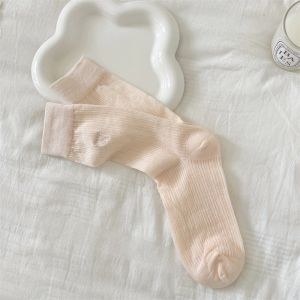 Womens Mesh Tube Socks - Lightweight & Breathable with Wavy Edges | Perfect for Summer