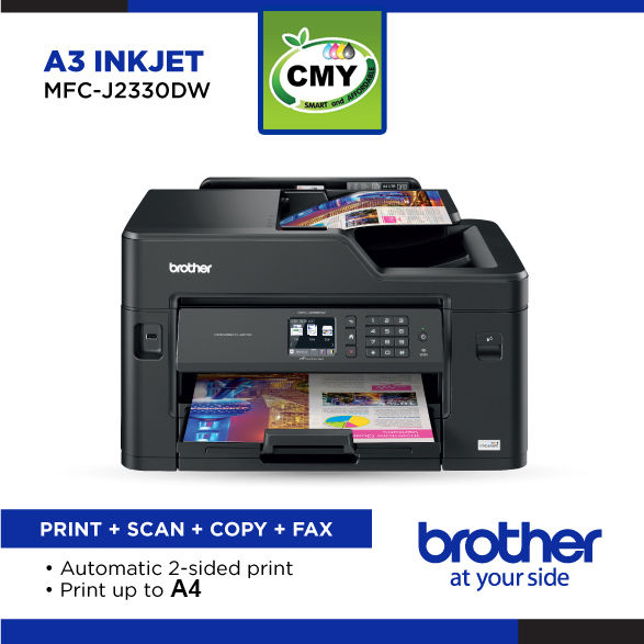 Brother MFC-J2330DW MFC J2330DW MFCJ2330DW A3 Ink-Benefit Printer ...