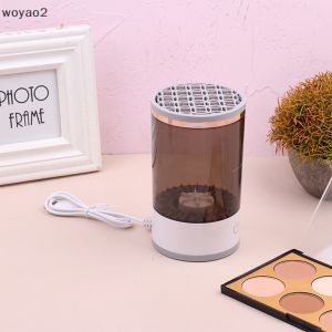 Electric Makeup Brush Cleaner and Dryer Set USB Rechargeable Makeup Brush Cleaning and Drying Machine Beauty Tool Cleaner