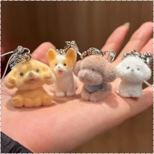 đồ trang trí bầy đàn phụ kiện trang sức 3d thú nhồi bông móc khóa có nhiều màu sắc để lựa chọn