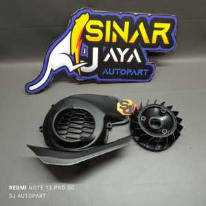 Paket 1 SET Cover Kipas Magnit Kipas Magnet Pendingin M3 Mio Z/Mio S/Fino 125X ride 125 High QUALITY