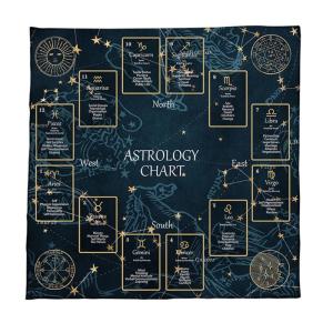 Tarots Tablecloth Altars Cloth Constellations Astrology Tablecloth Divinations Cloth Tapestry Wall Decoration
