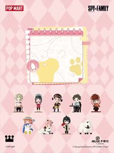 POPMART Spy Family Daily Life DLC Series Figures pop mart anya blind collection decorative gift