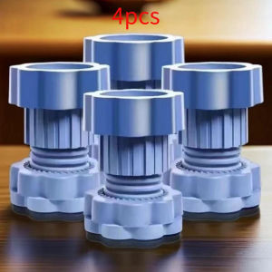 8pieces Universal base foot pedal for washing machine washing machine foot pad elevated adjustable rubber shock absorber（COD）