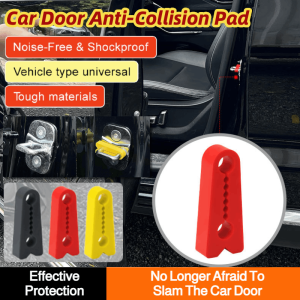Car Door Anti-Collision Pad Car Antivibration Thickened Gasket Car Door Shock Absorber Cushioning Soundproof Protection Reduce Noise