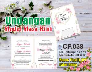 Undangan Custom I Free pakai Foto I Proses Cepat
