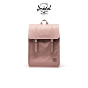 Herschel Supply กระเป๋าเป้ กระเป๋าแล็ปท็อป Laptop Bag กระเป๋าสะพาย กระเป๋าสะพายหลัง กระเป๋าเป้แฟชั่น กระเป๋านักเรียน ของแท้  มีช่องใส่ขวดน้ำ รุ่น Survey Backpack 15"/16" laptop sleeve  Weather Resistant 17.5L - Rose Tonal ( 10999-04044-OS )