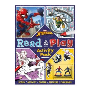 Disney Princess Read & Play Activity Pack With 2 Books Stickers Poster For Kids