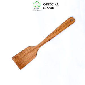 Xẻng Chiên Xào Gỗ Tự Nhiên Để Mộc HAHANCO [CTL723] An Toàn Cho Sức Khỏe