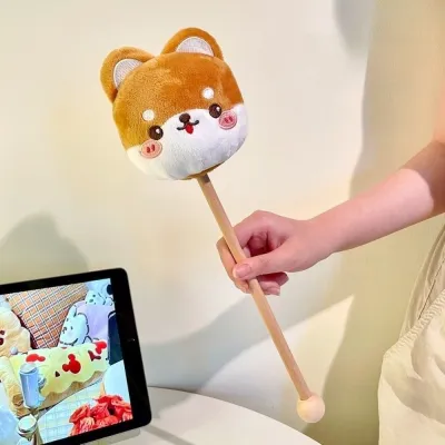 TOOEARY MALL Chất liệu nhung Búa massage Nhẹ Thiết kế hoạt hình Gậy massage Thiết bị thư giãn Bấm huyệt Đập búa Massage cổ