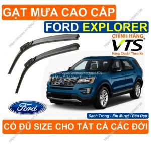 Gạt Mưa Kính Lái Ford Explorer Cặp Gạt Mưa Kính Lái Cho Các Dòng Xe Ford Explorer Có Đủ Size Cho Các Đời Xe Explorer