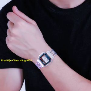 Đồng Hồ Nam/Nữ Casio A159 Black .f. Made In Japan Chống Nước Siêu Bền Pin Lâu