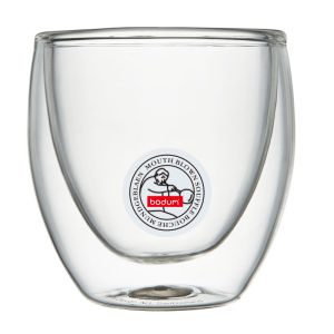 1-pc Bodum Double Walled Glass Cup Coffee Cup Latte Mug Espresso Shot Cup microwavable clear glass cup for milk tea hot water cup