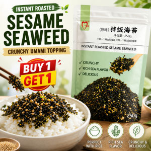 [BUY 1 TAKE 1] INSTANT ROASTED SESAME SEAWEED – Korean Rice Mix Flakes | Healthy Snack & Topping