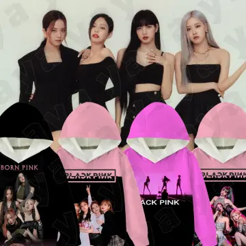 Blackpink Hoodies Girls Best Price in Singapore Sep 2024 Lazada