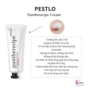 [MUA 1 TẶNG 1] Kem Dưỡng Ẩm và Trắng Da Pestlo Pantherecipe Cream 50ml + Tặng 1 túi chườm giảm đau bụng