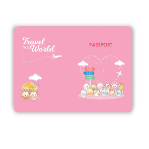Cover Passport Seri Ufufy Passport Case Cover Sampul Paspor Document Organizer Tempat Penyimpanan