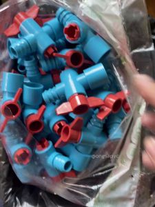 (แพค1ตัว) วาล์วน้ำ PE-PVC 20mm. x 1/2นิ้ว วาวหรี่ มือบิด เปิด-ปิด วาว์ลน้ำ2ทาง วาวพีอี พีวีซี ส่งไว ส่งทุกวัน ถูกคุ้ม ราคาโรงงาน