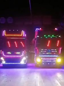 WH 5/10/20 pcs LED Light COB Modules DC12V or DC24V Side Marker Super Bright Warning Lamp (9 color for you choose take it back to DIY Decor your Bus /Truck /Cars /Motorcycle)