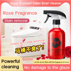 Rose fragrance Toilet Bowl Cleaner Powerful scale remover Stain and odor remover Long lasting fragrance